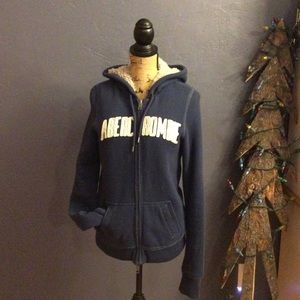 Abercrombie Sweatshirt Coat Jacket